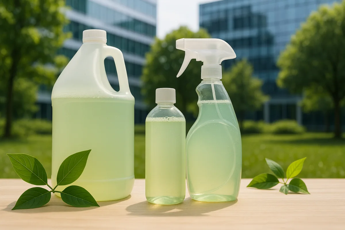 Detergenti ecologici per aziende: la soluzione efficace che protegge salute e ambiente