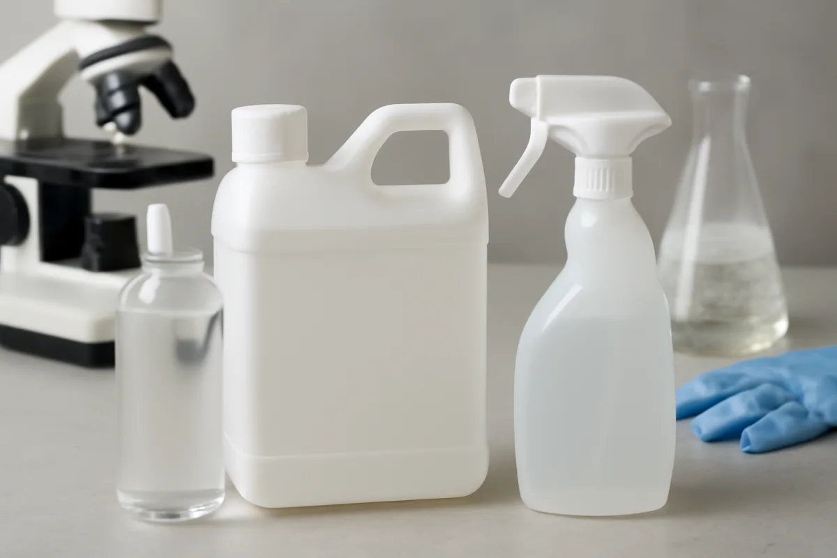 Alcol, cloro o perossido: quale disinfettante scegliere per l’igiene professionale? Scopri cosa consiglia la scienza