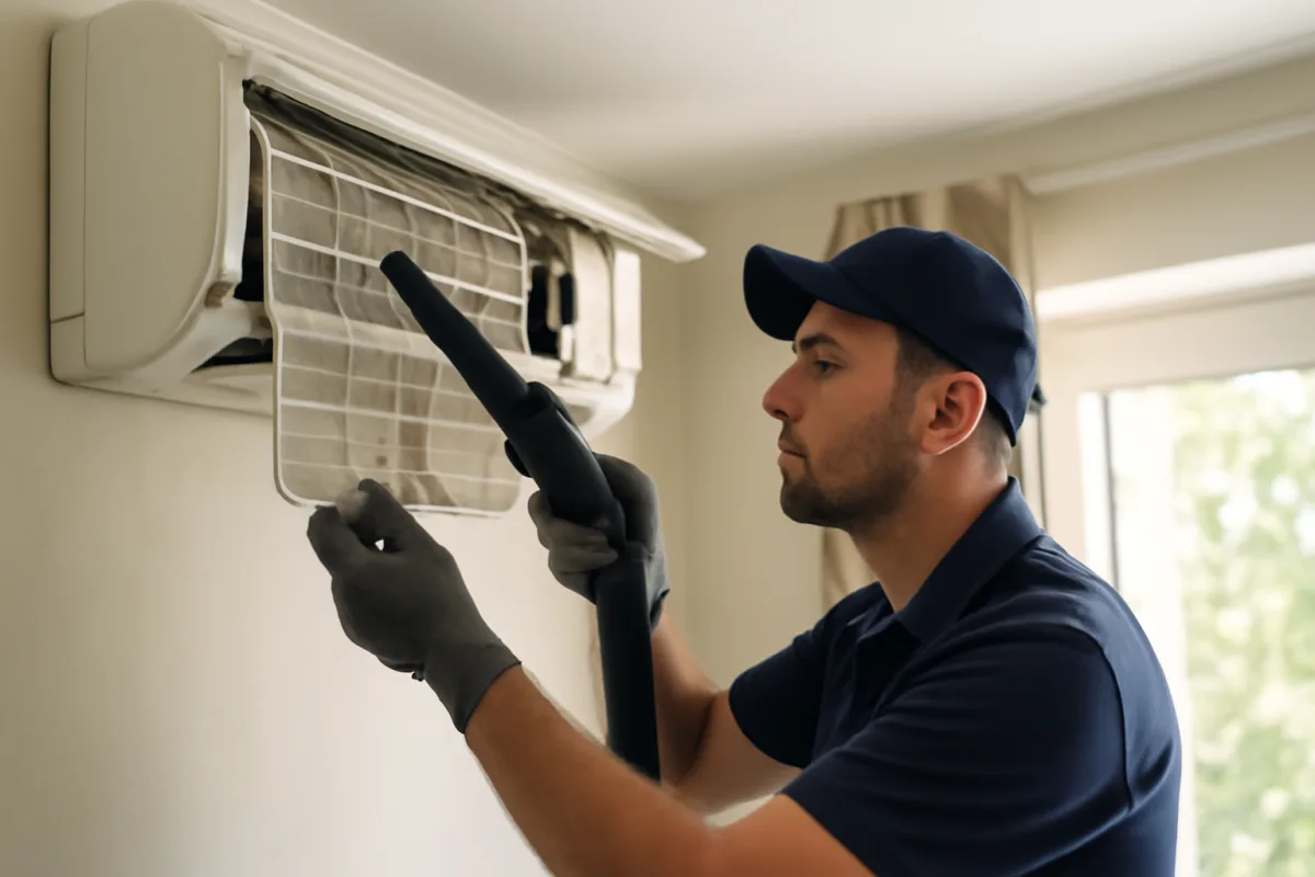 La pulizia degli impianti di climatizzazione: tecnica indispensabile per la qualità dell’aria
