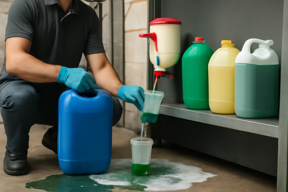 Come gestire gli sprechi di prodotti nelle pulizie industriali? Il metodo di dosaggio che ti fa risparmiare