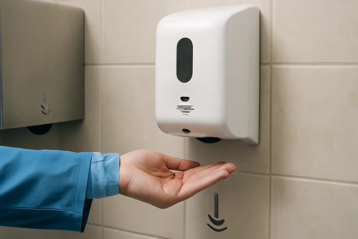 Sistemi di pulizia touch-free: la tecnologia che minimizza la contaminazione batterica