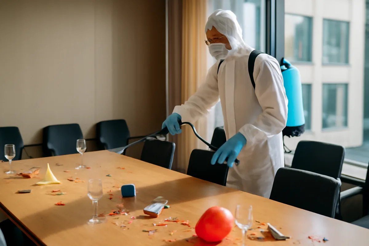Come sanificare le sale riunioni dopo eventi aziendali? Il protocollo rapido e sicuro