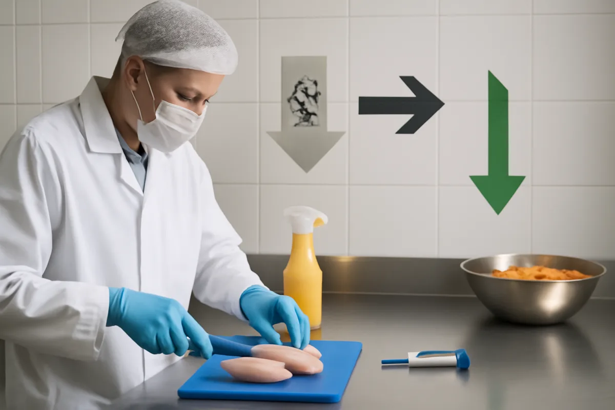 Prevenzione della contaminazione crociata in azienda: il segreto sta nella giusta sequenza di interventi