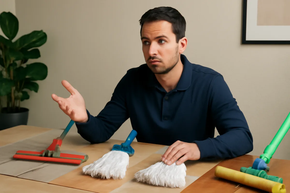 Come scegliere il mop giusto per ogni tipo di pavimento? Il consiglio dei professionisti