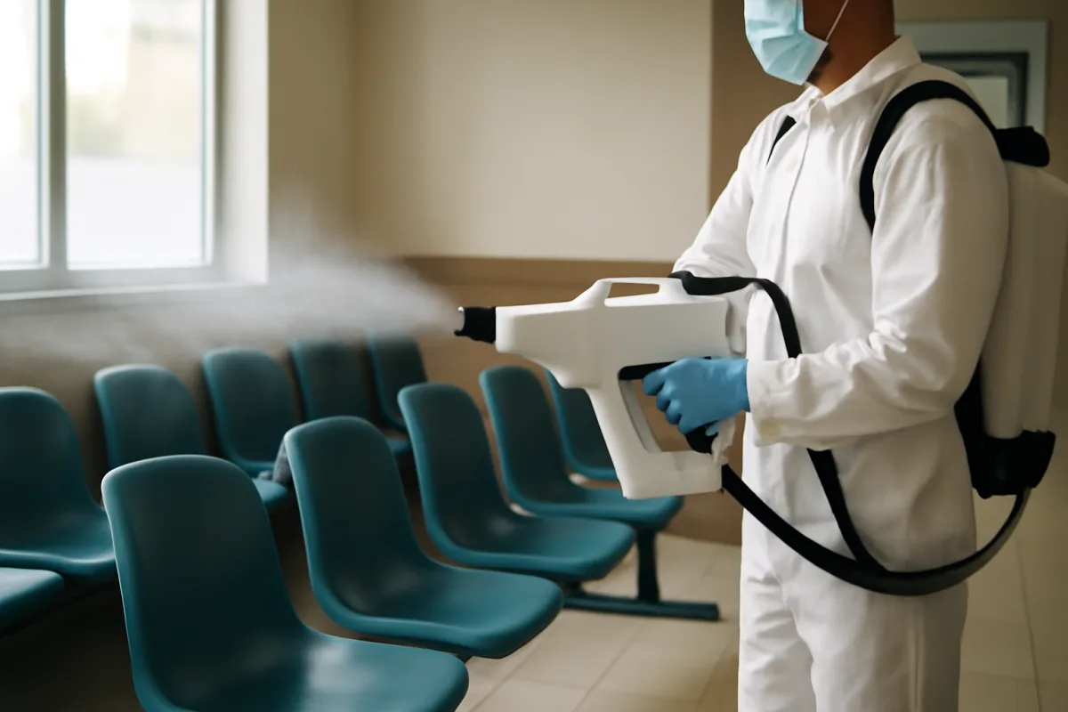 Sanificazione rapida delle sale d’attesa: soluzione efficace per locali molto frequentati