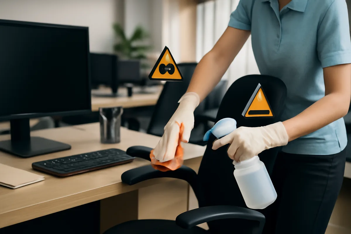 Perché igienizzare correttamente gli arredi aziendali? riduci rischi nascosti con una routine efficace