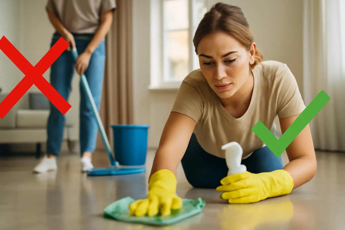 Quali errori evitare nella pulizia delle grandi superfici? Il trucco degli esperti per accelerare il lavoro