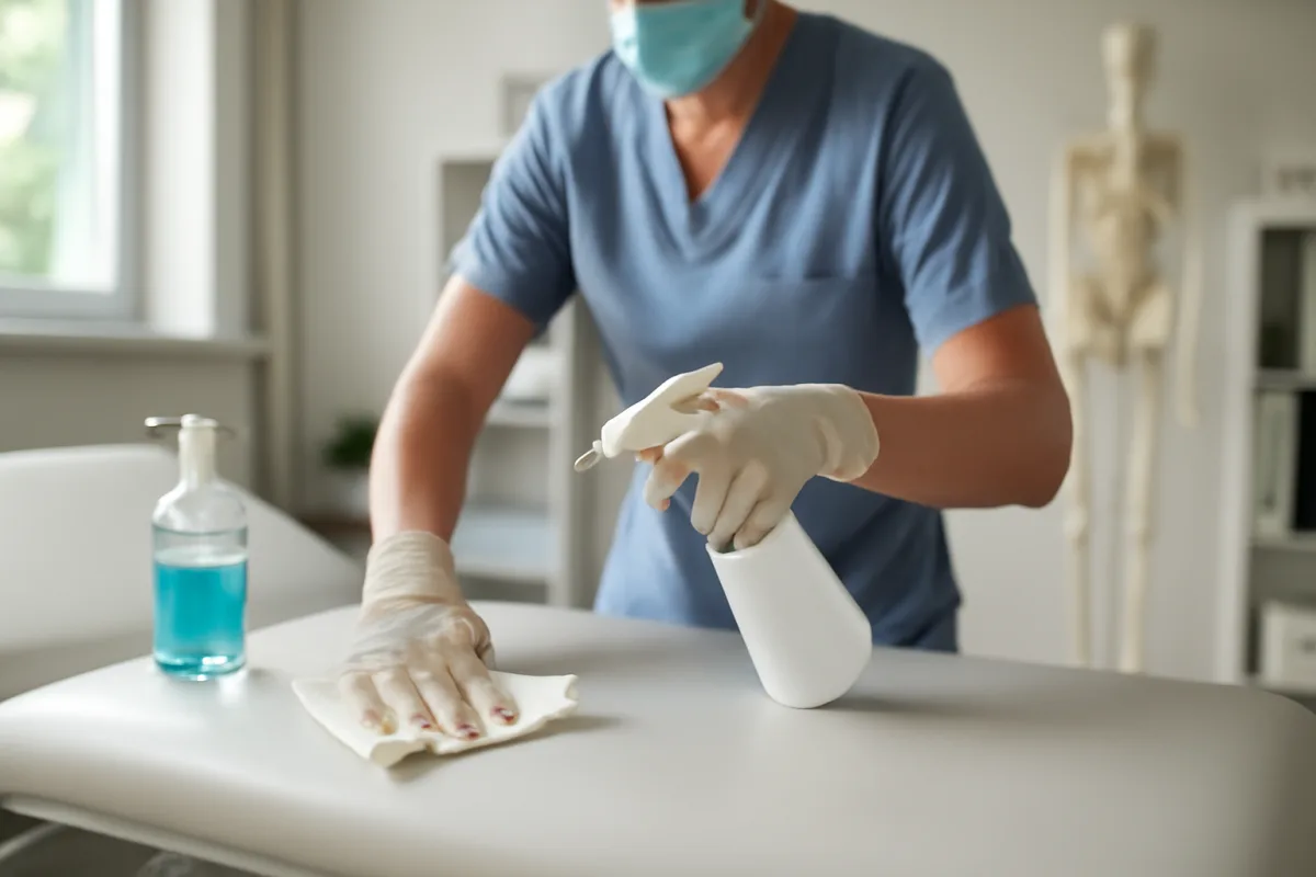 Disinfezione negli studi medici: tecniche pratiche per ridurre il rischio di infezioni